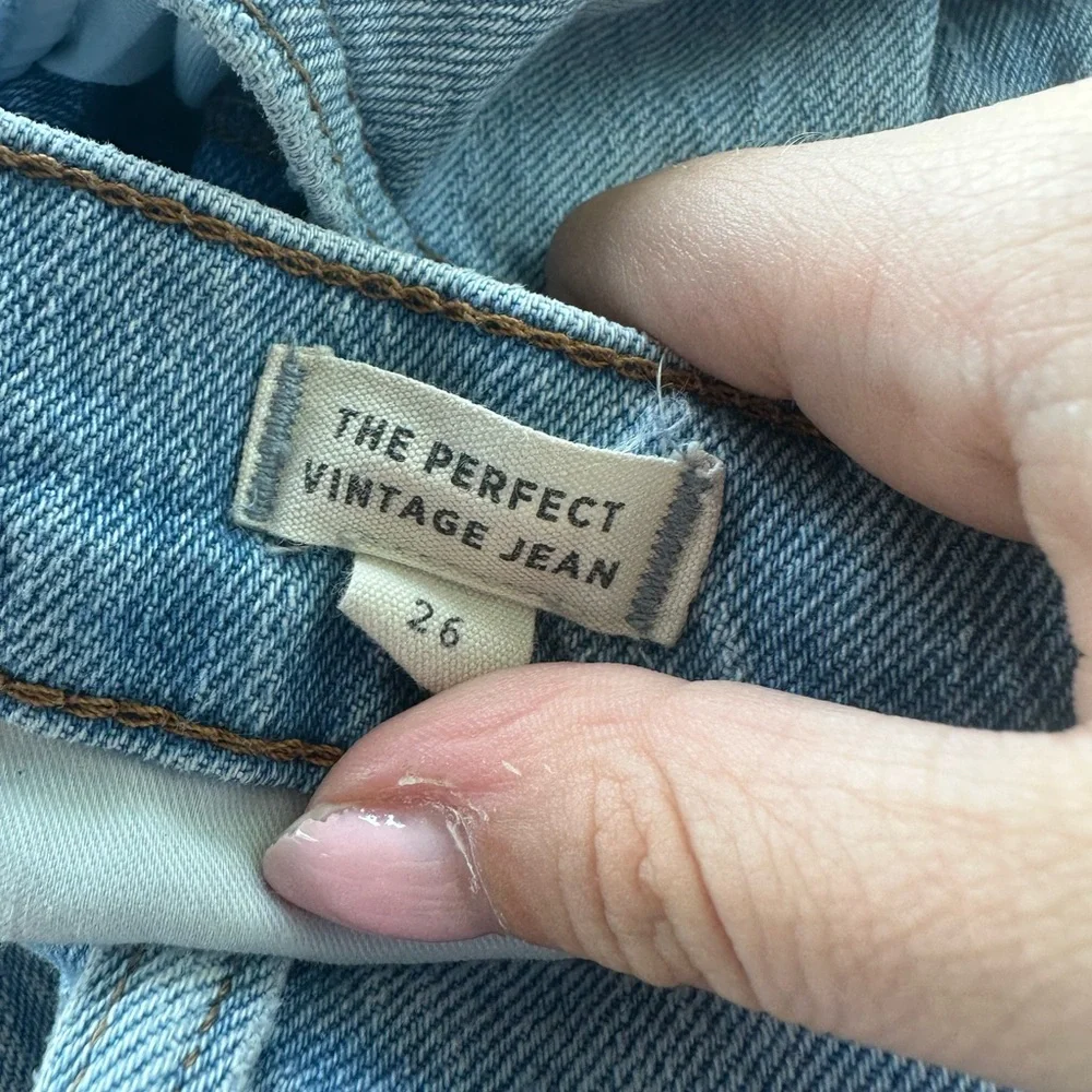 Madewell vintage perfect jean 26